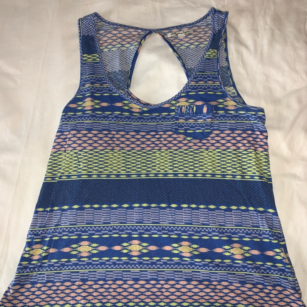 American Eagle Printed Tank Top